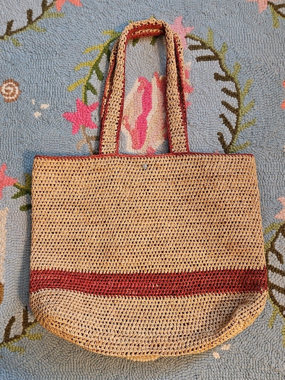 Helen Kaminski Australia Woven Raffia Tote